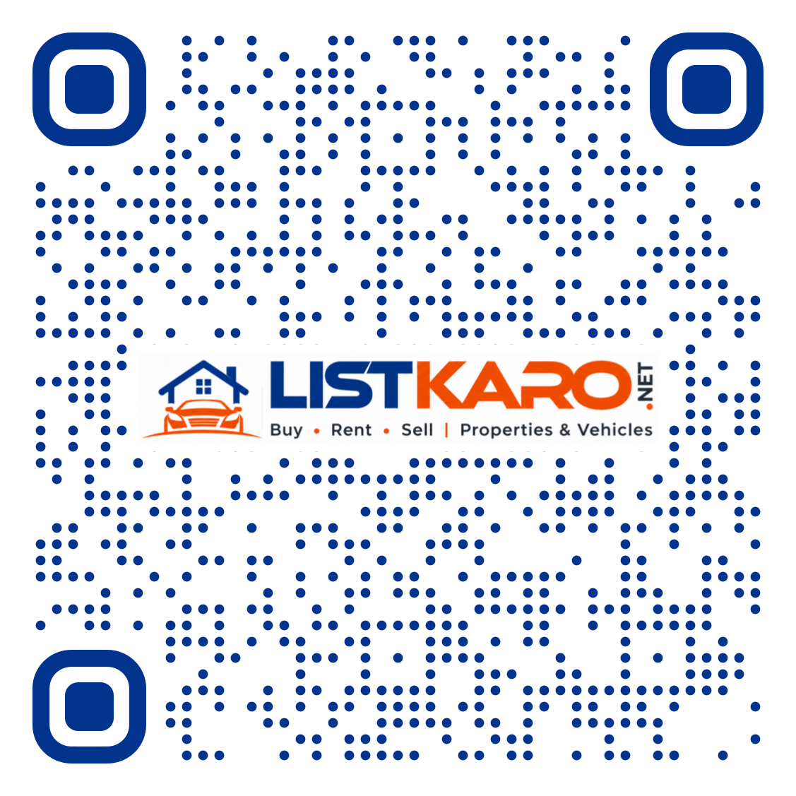 Scan to download Listkaro app